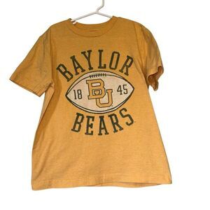 Kids University Baylor Bears Short Sleeve Gold Tee